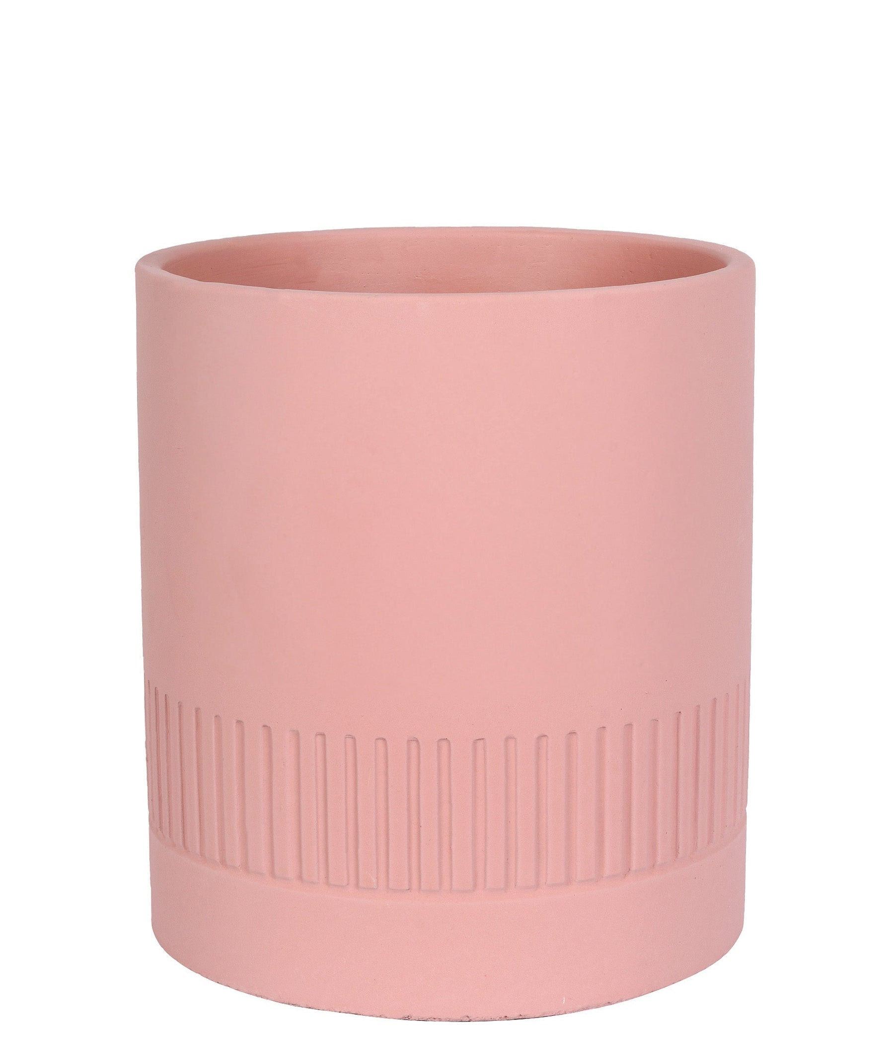 CACHEPOT EM CIMENTO ROSE