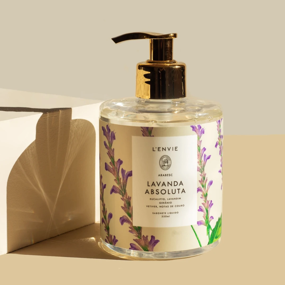 SABONETE LIQUIDO LAVANDA ABSOLUTA ARABESC - 350ML