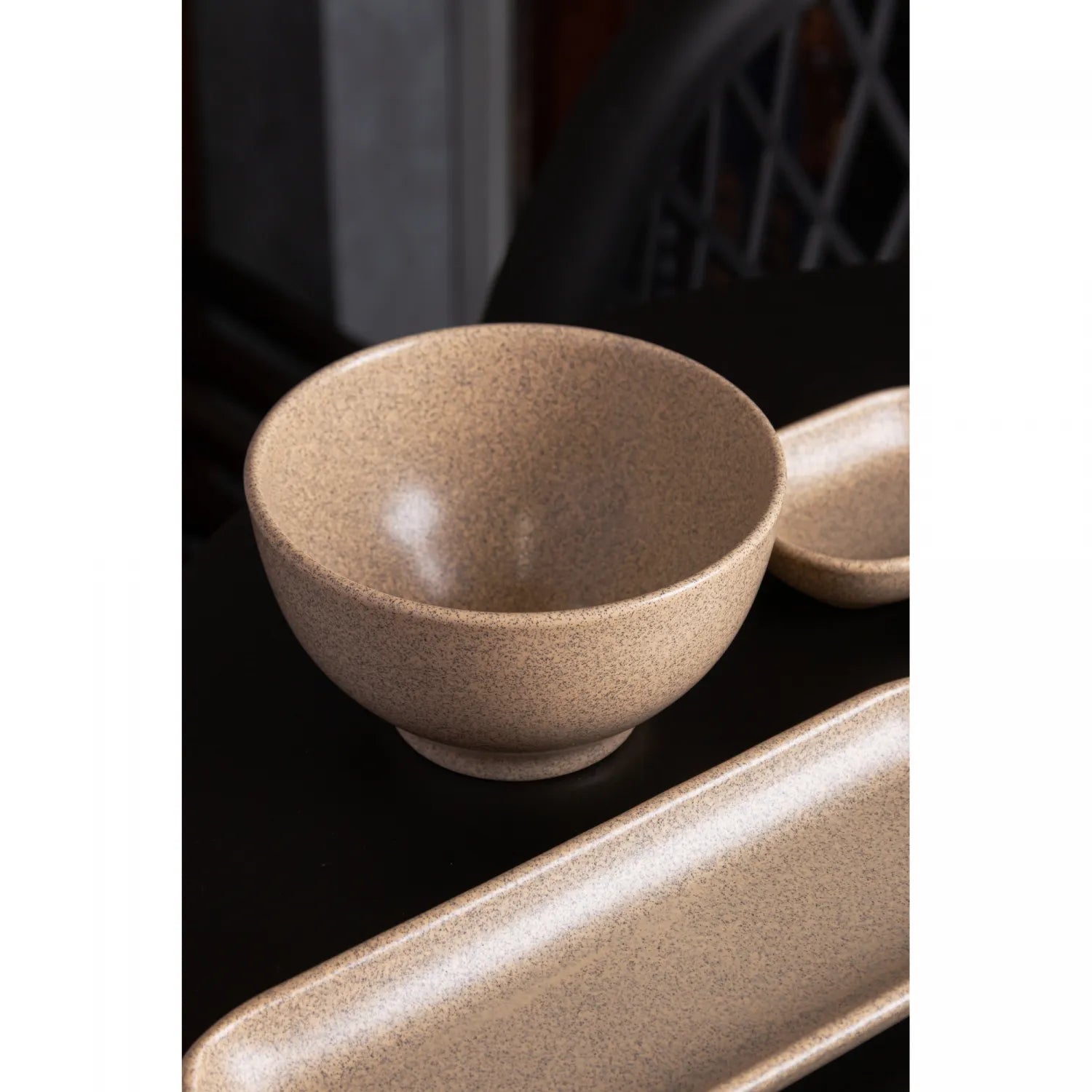 BOWL DE CERAMICA KOBE CREME 14CM X 8CM