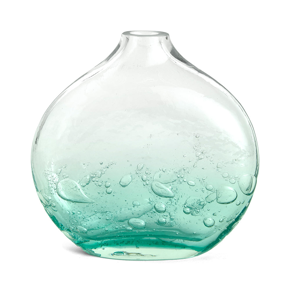 VASO GOTAS EM VIDRO 20CM