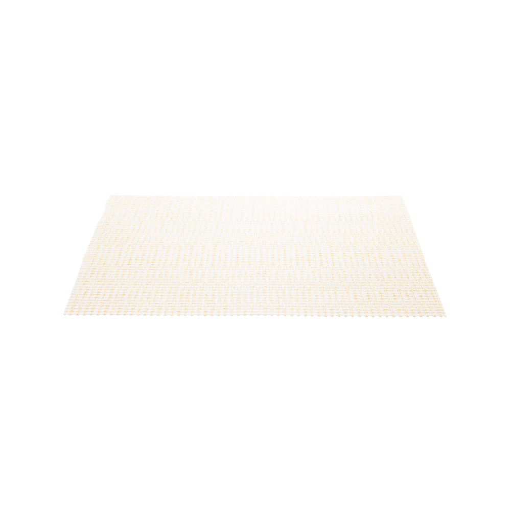 LUGAR AMERICANO DE PVC TELA DOURADO – 45CM X 30CM