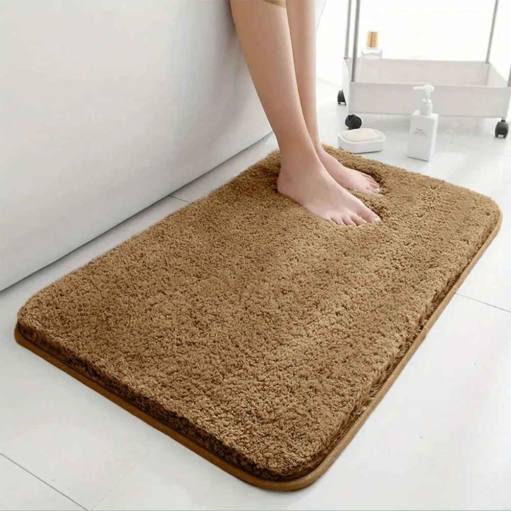 Tapete Absorvente e Antiderrapante para Banheiro - Swan Bathroom