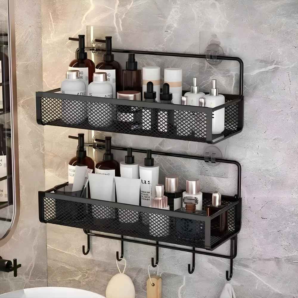 Prateleira em Aço Inox para Banheiro - Swan Bathroom