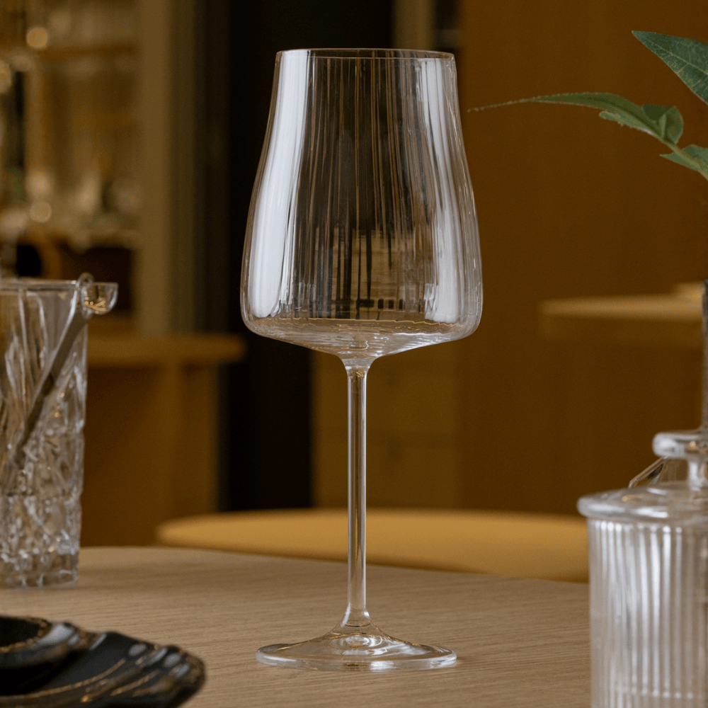 CONJUNTO 6 TACAS DE VINHO ALEX OPTIC CRISTAL ECOLOGICO - 400ML