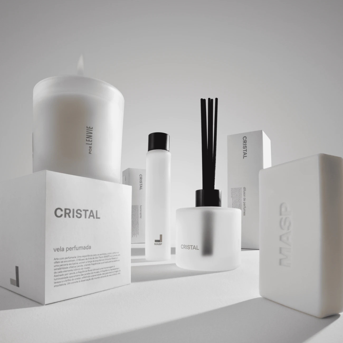 DIFUSOR DE PERFUMES MASP - CRISTAL - 200ML
