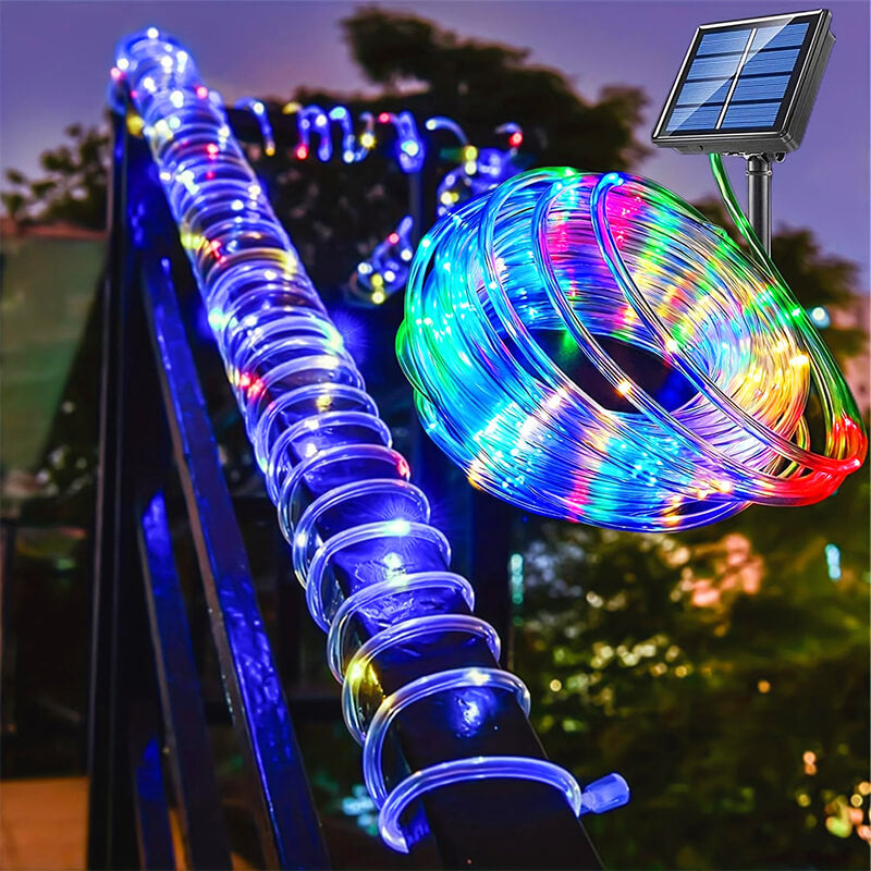 Pisca Pisca de Energia Solar Natalino Tubos de Led - Promoção Especial
