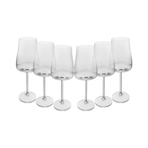 CONJUNTO 6 TACAS DE VINHO ALEX OPTIC CRISTAL ECOLOGICO - 400ML