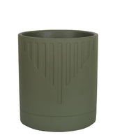 CACHEPOT EM CIMENTO MUSGO