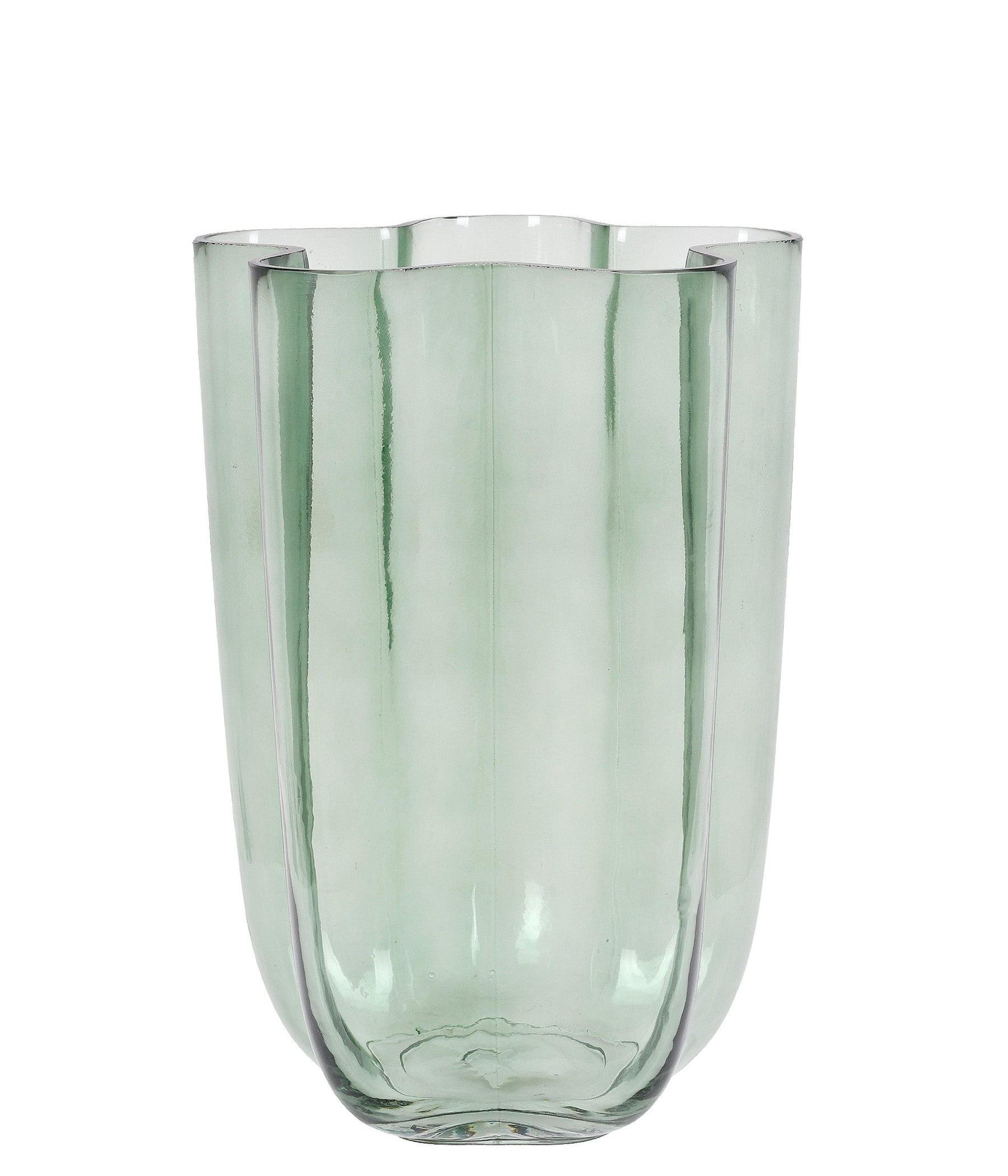VASO DE VIDRO VERDE
