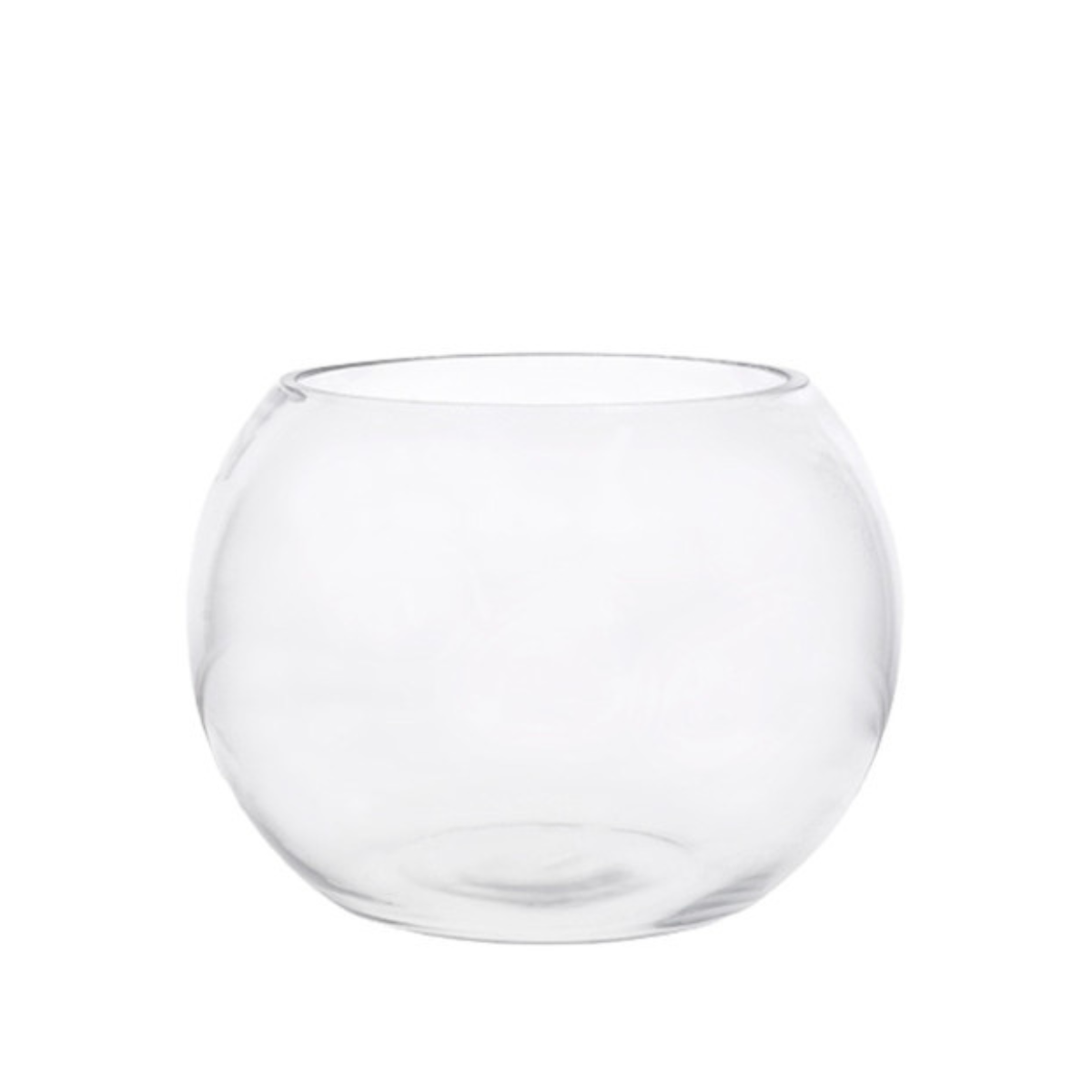 VASO DE VIDRO AQUÁRIO TRANSPARENTE