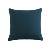 CAPA DE ALMOFADA WAFFLE 45CM X 45CM AZUL COBALT