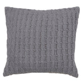 ALMOFADA CROCHE NATURALIZA (CINZA CONCRETO) 45X45CM
