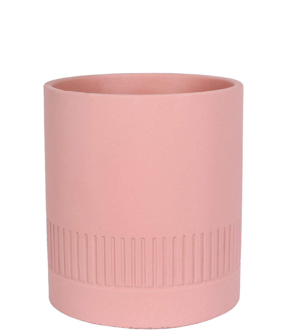 CACHEPOT EM CIMENTO ROSE