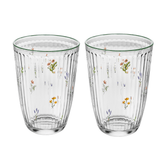 CONJUNTO 2 COPOS ALTOS FLORENCE VIDRO - 370ML
