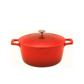 CAÇAROLA COM INDUÇAO AMALFI ROSSO 4,5L