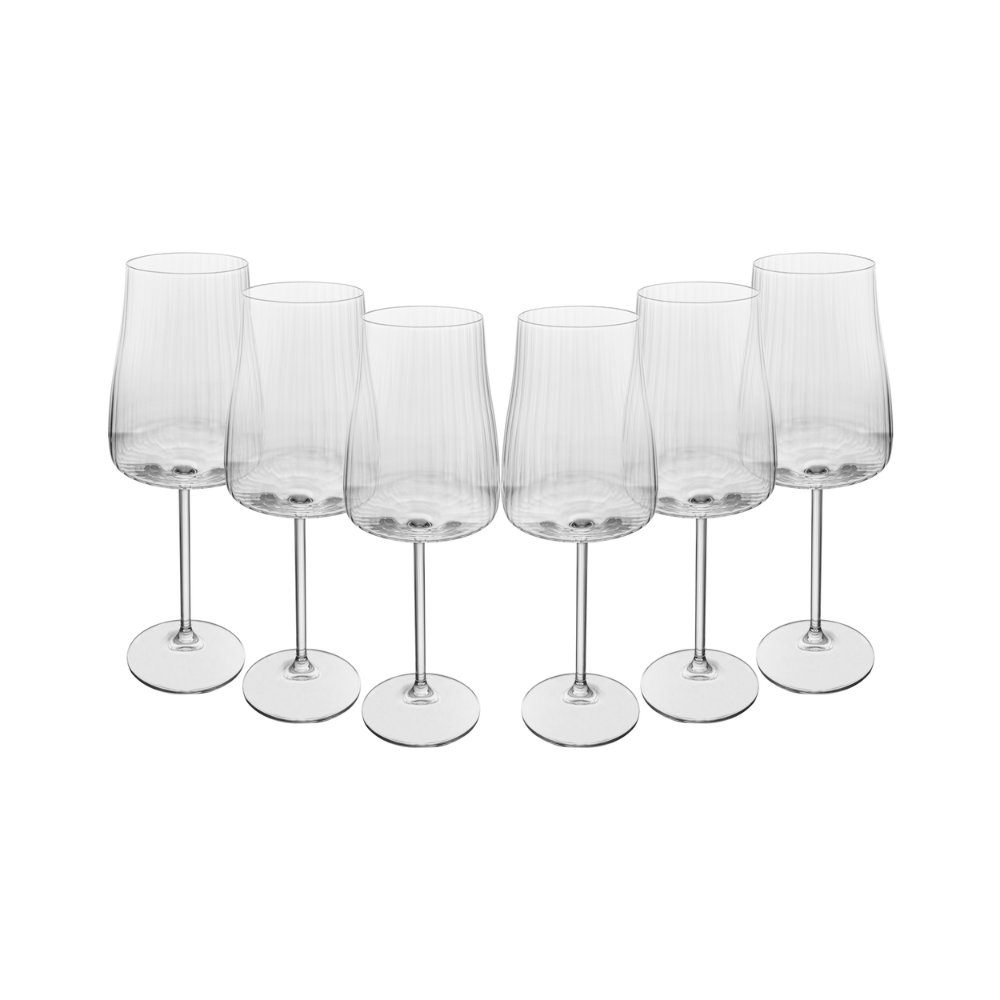 CONJUNTO 6 TACAS DE VINHO ALEX OPTIC – 600ML