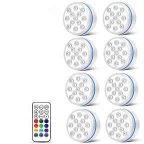 Luminária Led de Piscina RGB com Ventosas - Swanlight
