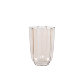 VASO DE VIDRO AMBAR