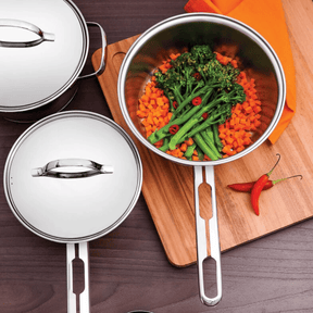 PANELA DE ACO INOX - ALLEGRA - 16cm - 1,5L