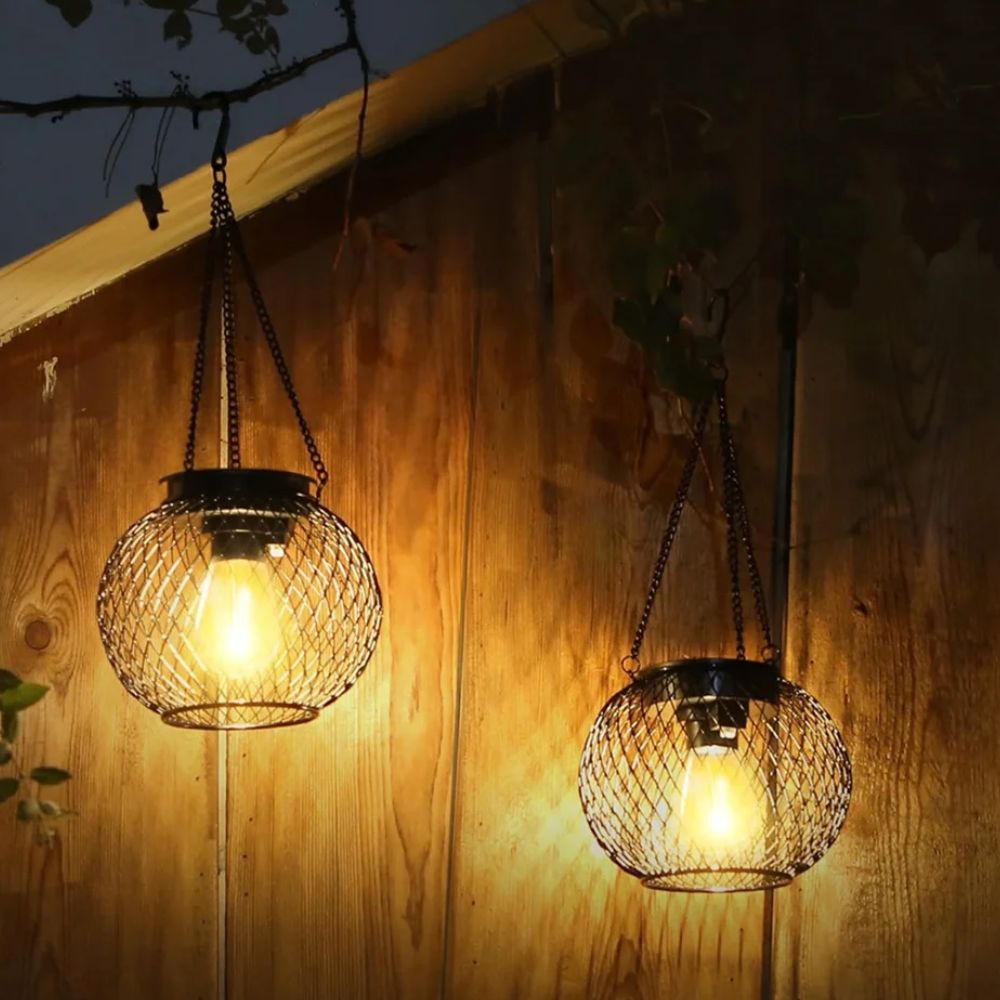 Luminária Solar de Pendulo para Jardim - SwanGarden
