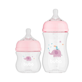 KIT 2 MAMADEIRAS EASY FLOW ELEFANTE ROSA