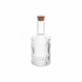 GARRAFA DE VIDRO COM TAMPA EM ROLHA ESSENCIA 510ML