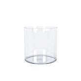VASO EM ACRILICO 20X20CM TRANSPARENTE