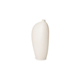 VASO EM CERAMICA ONDULADO OFF WHITE – 19CM