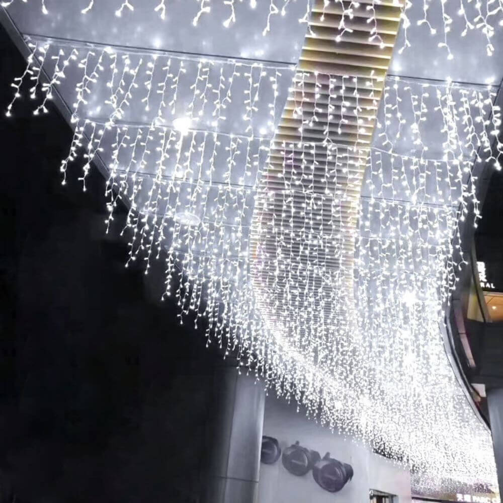 Pisca Pisca Led Cascata – Iluminação Decorativa Natalina e Brilho Intenso