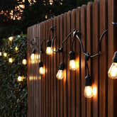 Varal de Lâmpadas LED Bulbo - Ilumine Exteriores