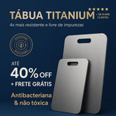 Tábua Titanium Pro - Corte Preciso e Higiene Máxima