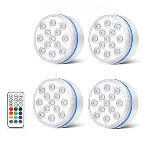 Luminária Led de Piscina RGB com Ventosas - Swanlight