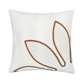 ALMOFADA EM LINHO COM APLICAÇÃO E BORDADO – 50CM X 50CM