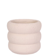 CACHEPOT EM CIMENTO ROSE 13CM