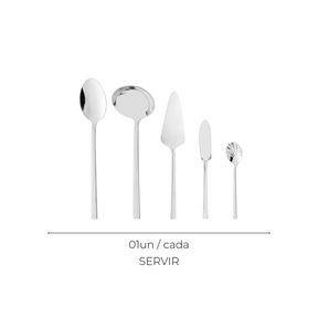 FAQUEIRO 25 PECAS FIRENZE ACO INOX