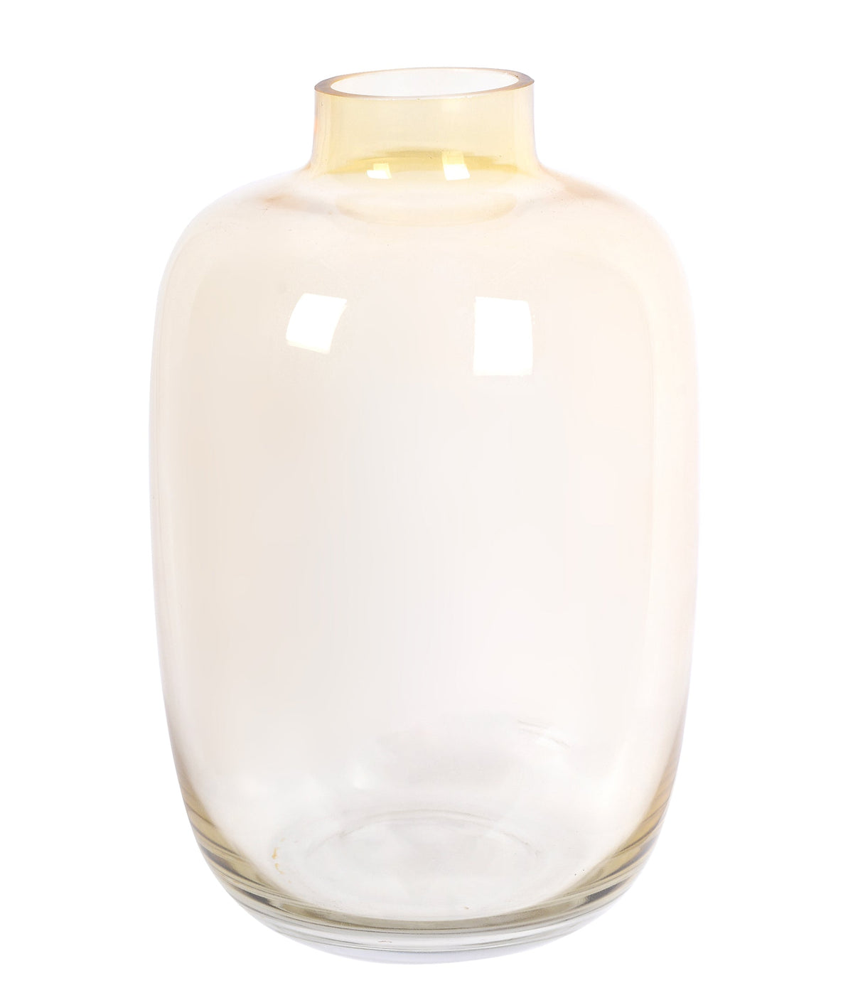 VASO DE VIDRO MANTEIGA