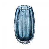 VASO DE VIDRO ITALY AZUL 9CM X 13CM