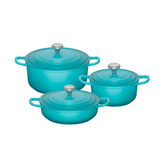 CONJUNTO DE PANELAS FLORENCA COMPATIVEL COM INDUCAO – 3 PECAS + ACESSORIO – VERDE