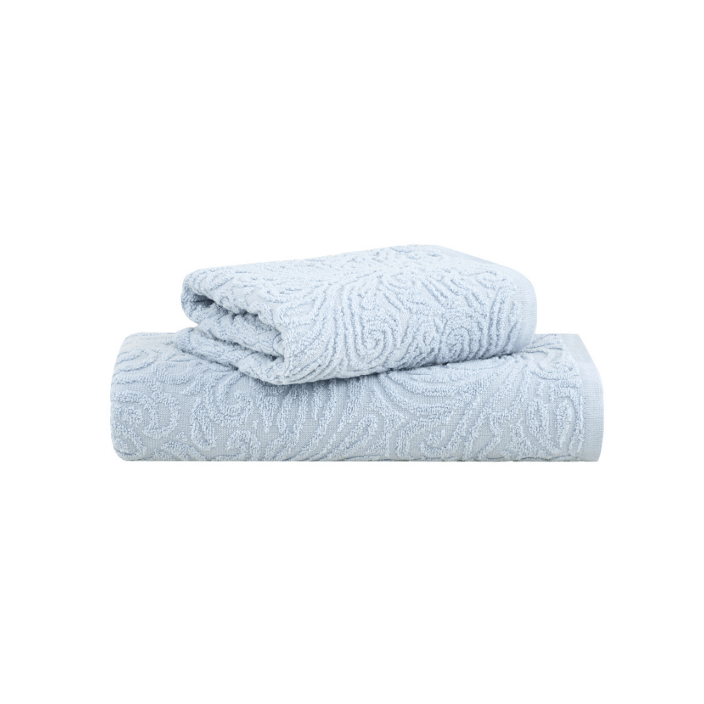 JOGO DE TOALHA 2 PECAS LIZ EXTRA SOFT AZUL 100% ALGODAO