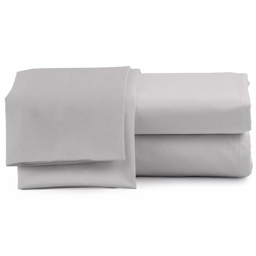 JOGO DE CAMA ESSENCIAL NEO QUEEN CINZA 4 PECAS