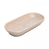 TRAVESSA OVAL DE CERAMICA KOBE CREME 16CM X 8CM X 2,5CM