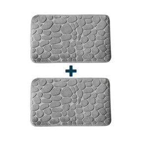 Tapete para Banheiro Antiderrapante Swan Bathroom - Compre 1 Leve 2