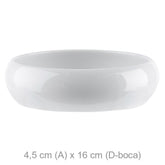 VASO CERÂMICA (BRANCO) 4,5cm