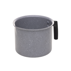 JOGO DE PANELAS DE INDUCAO 5 PECAS ALUMINIO GRANILITE CINZA COM REVESTIMENTO CERAMICO