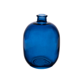 VASO HORIZON VIDRO AZUL - 11CM