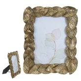 PORTA RETRATO POLIRESINA FTO  13X18CM (DOURADO) 19,3X24X2,3CM