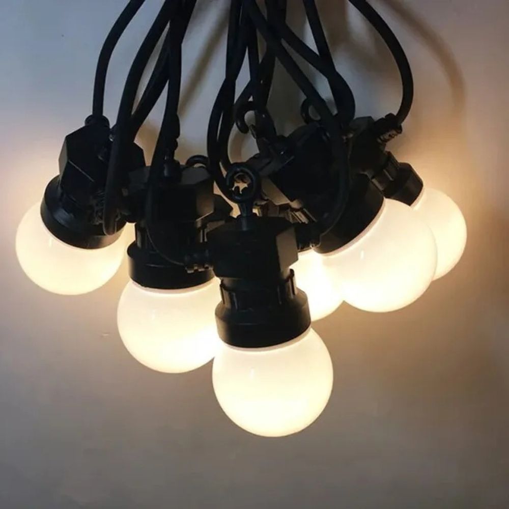 Varal de LEDs Arredondados - Ilumine o seu Ambiente