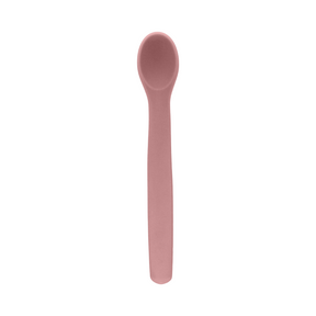 COLHER FLEXIVEL EM SILICONE ROSA