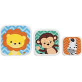 KIT 3 POTINHOS ANIMAIS