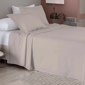 JOGO DE CAMA ESSENCIAL NEO 4 pcs - CASAL BEGE